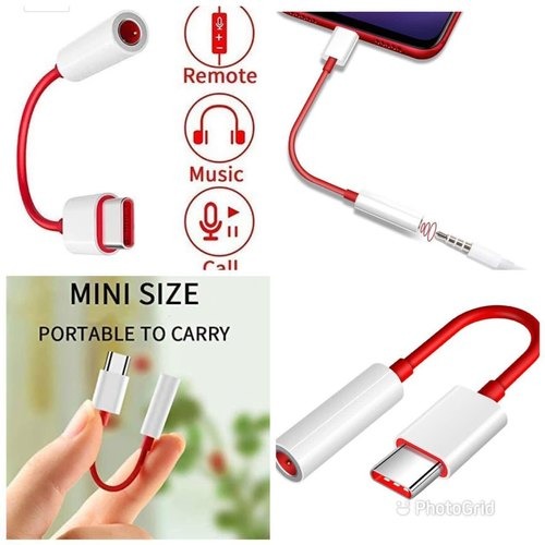 Oneplus Usb Type C To 3 5 Mm Headphone Jack Adapter Audio Aux Cable Phone Accessories - Type C Cable - Image 2