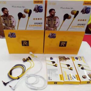 Realme R100 4G Super Bass Stereo Earphone - Headphone