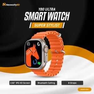 Y80 Ultra Smartwatch with 8 Strap
