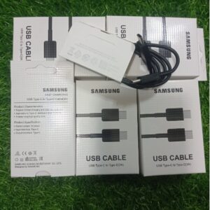 Super VOOC Fast Charging Type-C to Type-C Cable | Ultra-Speed Power Delivery | High-Speed Data & Quick Charge Support