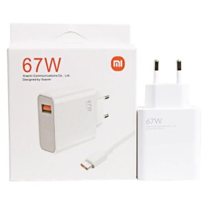 Xiaomi 67W Fast Charging Power Adapter Suit with Type-C Cable (Master Copy)
