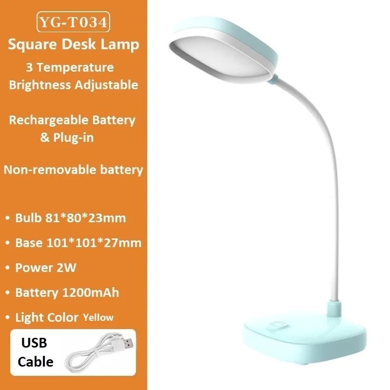 YAGE rechargable eye protector desk lamp YG-T034. - Image 6