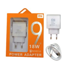 MI 18W Quick Charge 3.0 Adapter Fast Charger with Type C Cable For All Mi Xiaomi Smart Mobile Phones