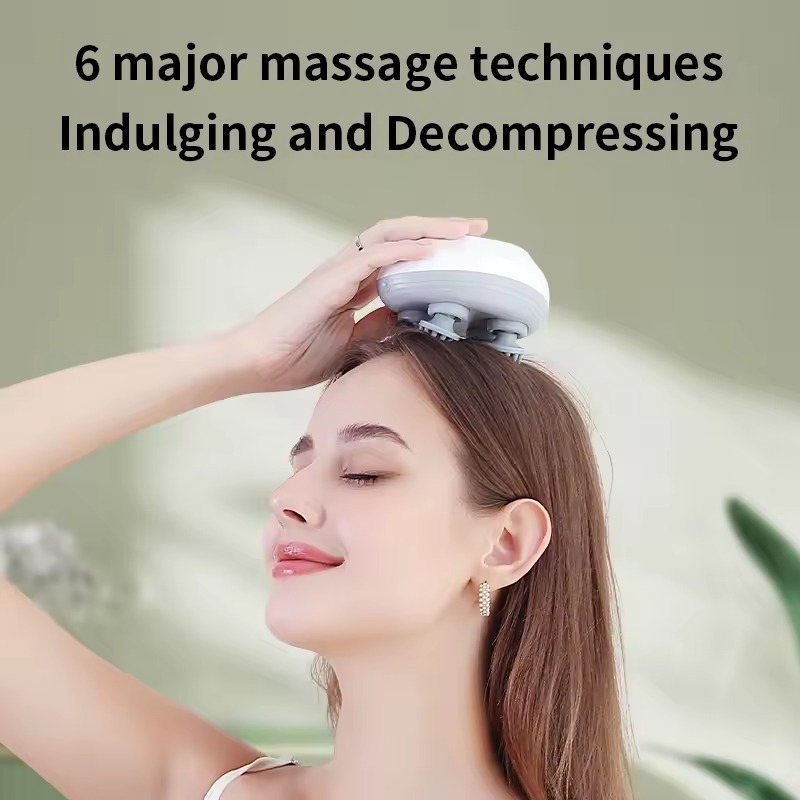 Electric Scalp Massager (180 Days Warranty) Battery : 1200mAh - Image 8
