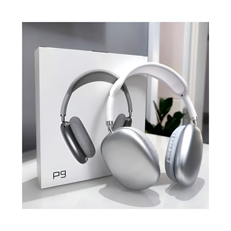 P9/ P9 Pro Max / P9 Plus Max Wireless Headphones with Microphone Noise Canceling Tws Earbuds Gaming Headset Stereo HiFi Earphones P9 Pro Max Gaming Headphone - Image 2