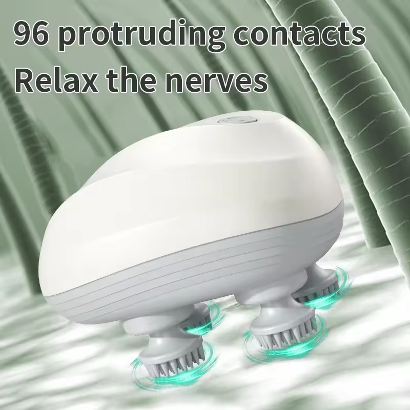 Electric Scalp Massager (180 Days Warranty) Battery : 1200mAh - Image 11