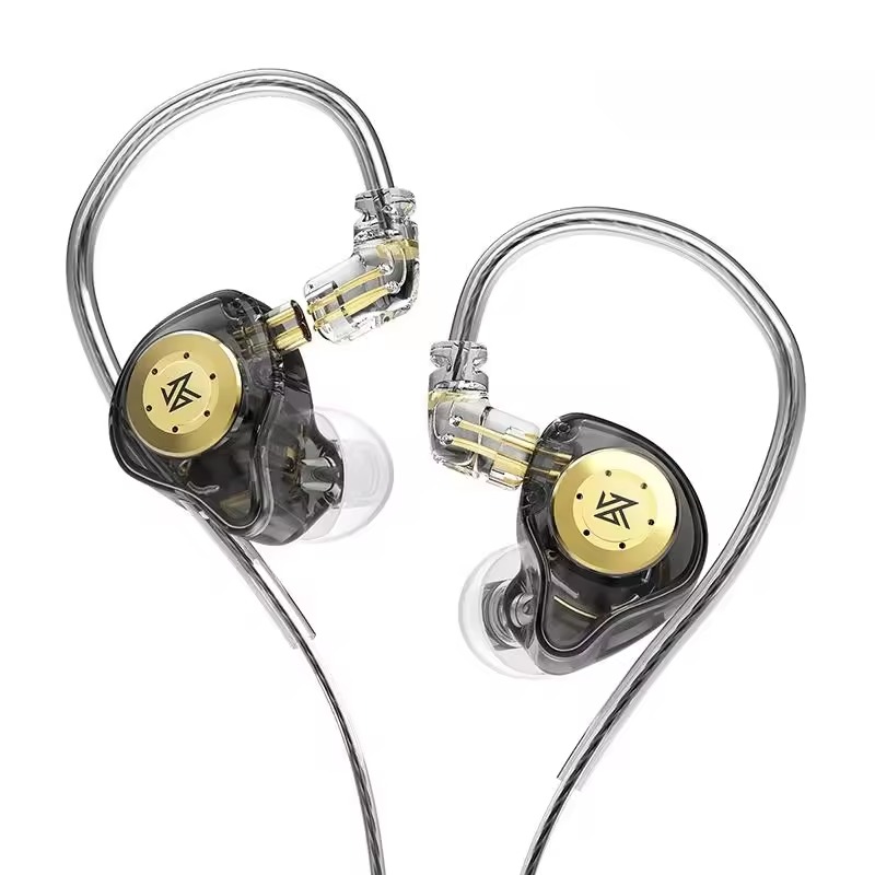 TRN MT1 10MM Dual Magnet Dynamic Driver Professional Grade In-Ear Monitor Earphone Transparent Earphone - Image 2
