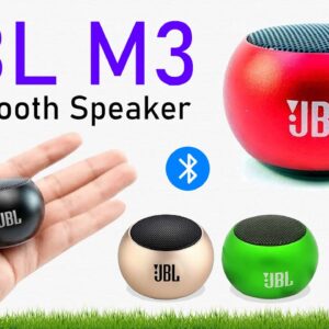 M3 Mini Portable Wireless Bluetooth Speaker  (TF Memory card Support) [30% louder sound]